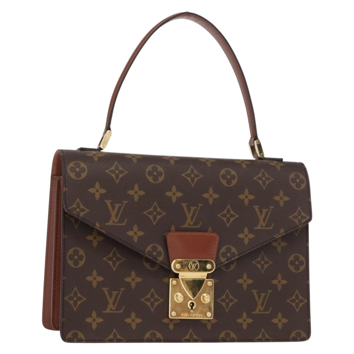 LOUIS VUITTON Monogram Concorde Hand Bag M51190 LV Auth 155673