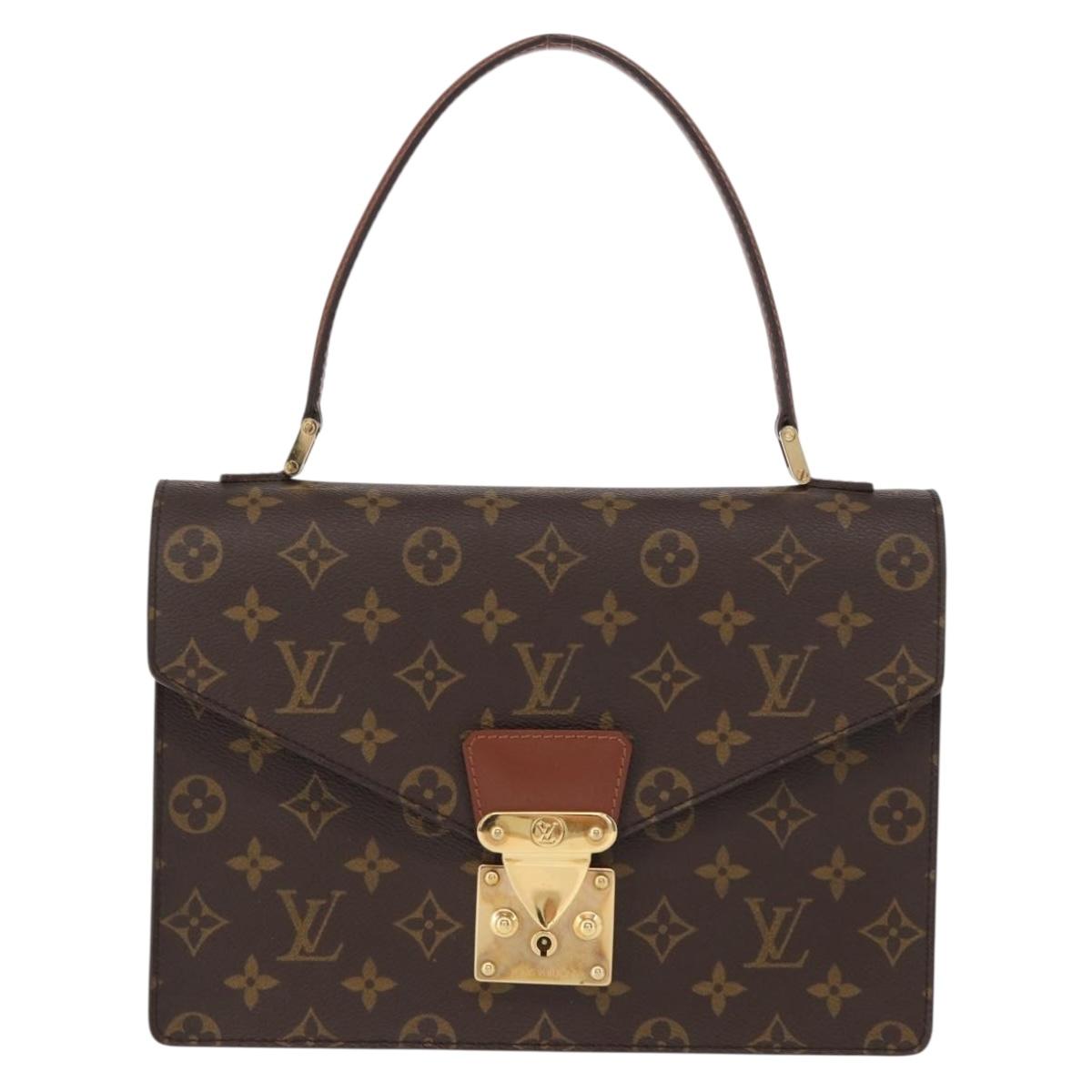 LOUIS VUITTON Monogram Concorde Hand Bag M51190 LV Auth 155673
