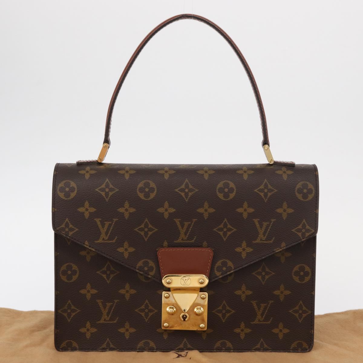 LOUIS VUITTON Monogram Concorde Hand Bag M51190 LV Auth 155673