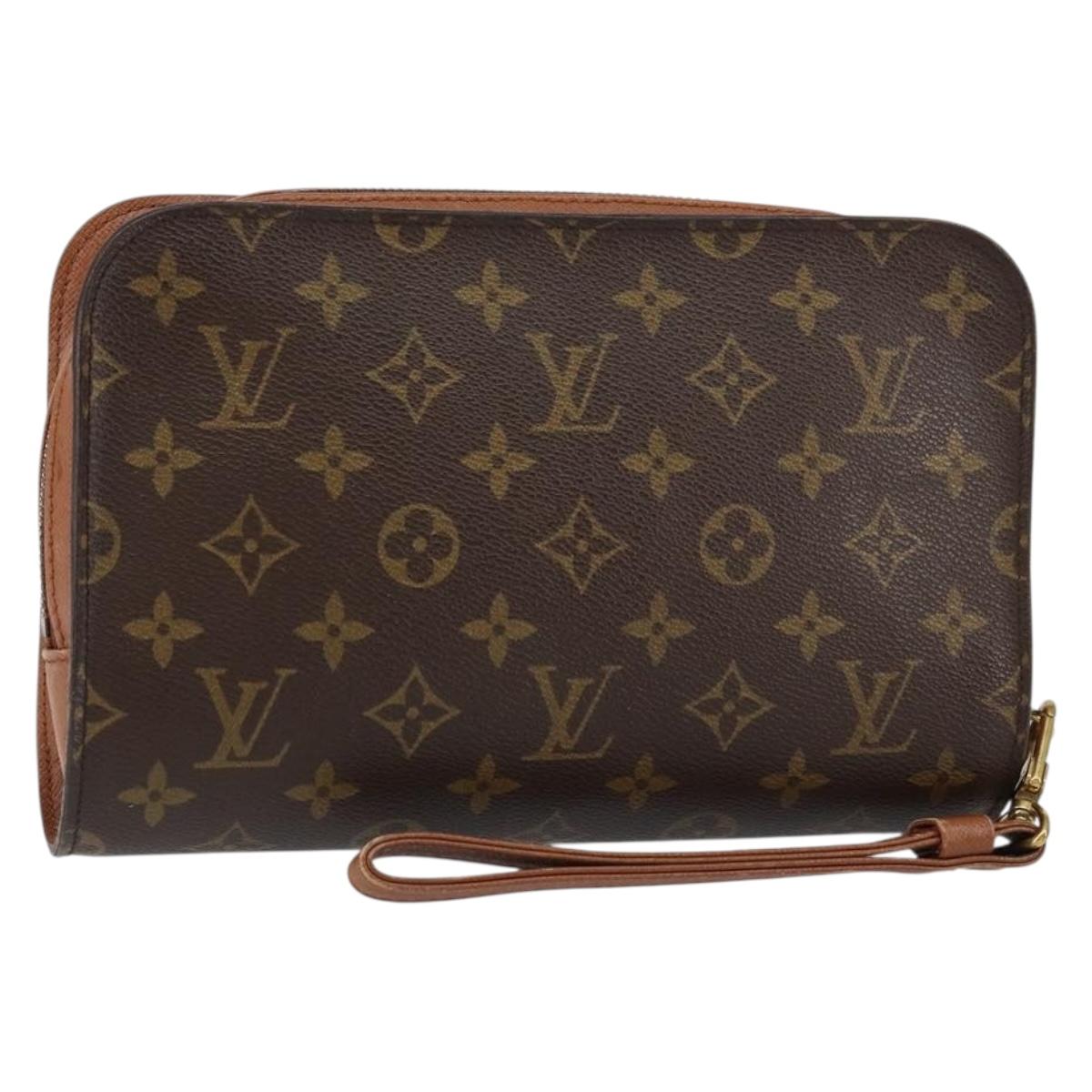 LOUIS VUITTON Monogram Orsay Clutch Bag M51790 LV Auth 155674A