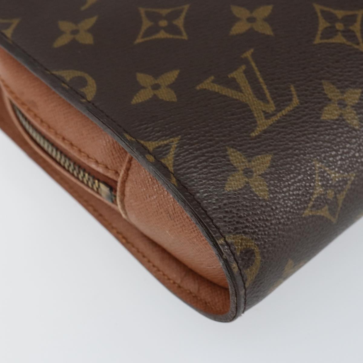 LOUIS VUITTON Monogram Orsay Clutch Bag M51790 LV Auth 155674