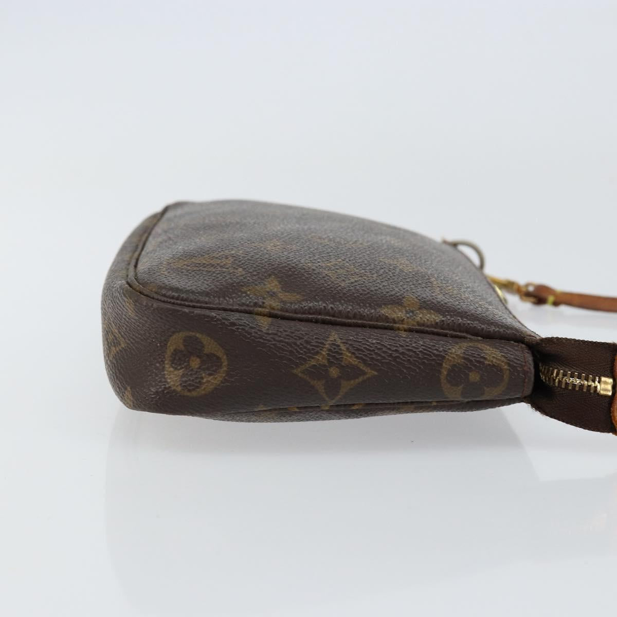 LOUIS VUITTON Monogram Pochette Accessoires Pouch M51980 LV Auth 155677