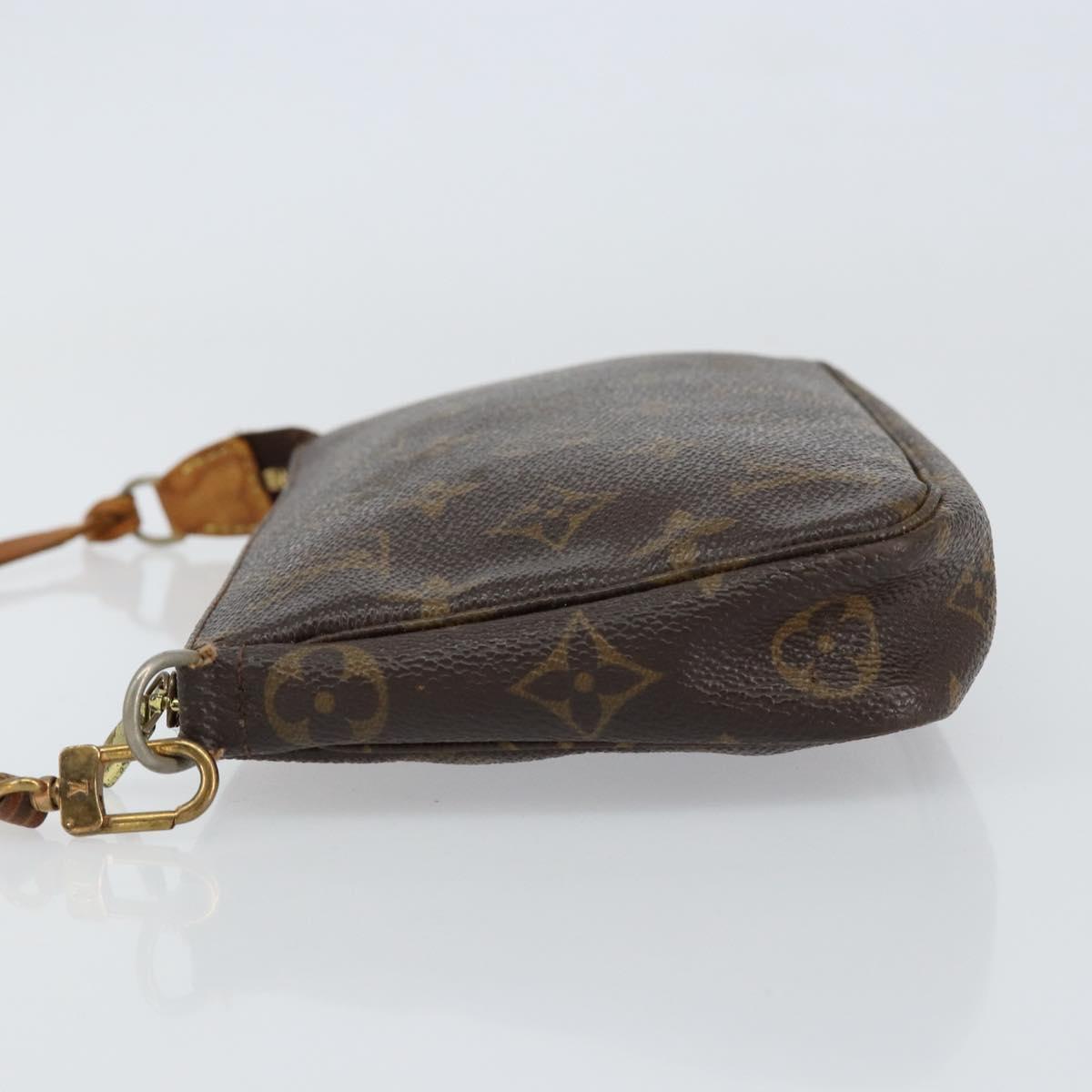 LOUIS VUITTON Monogram Pochette Accessoires Pouch M51980 LV Auth 155677