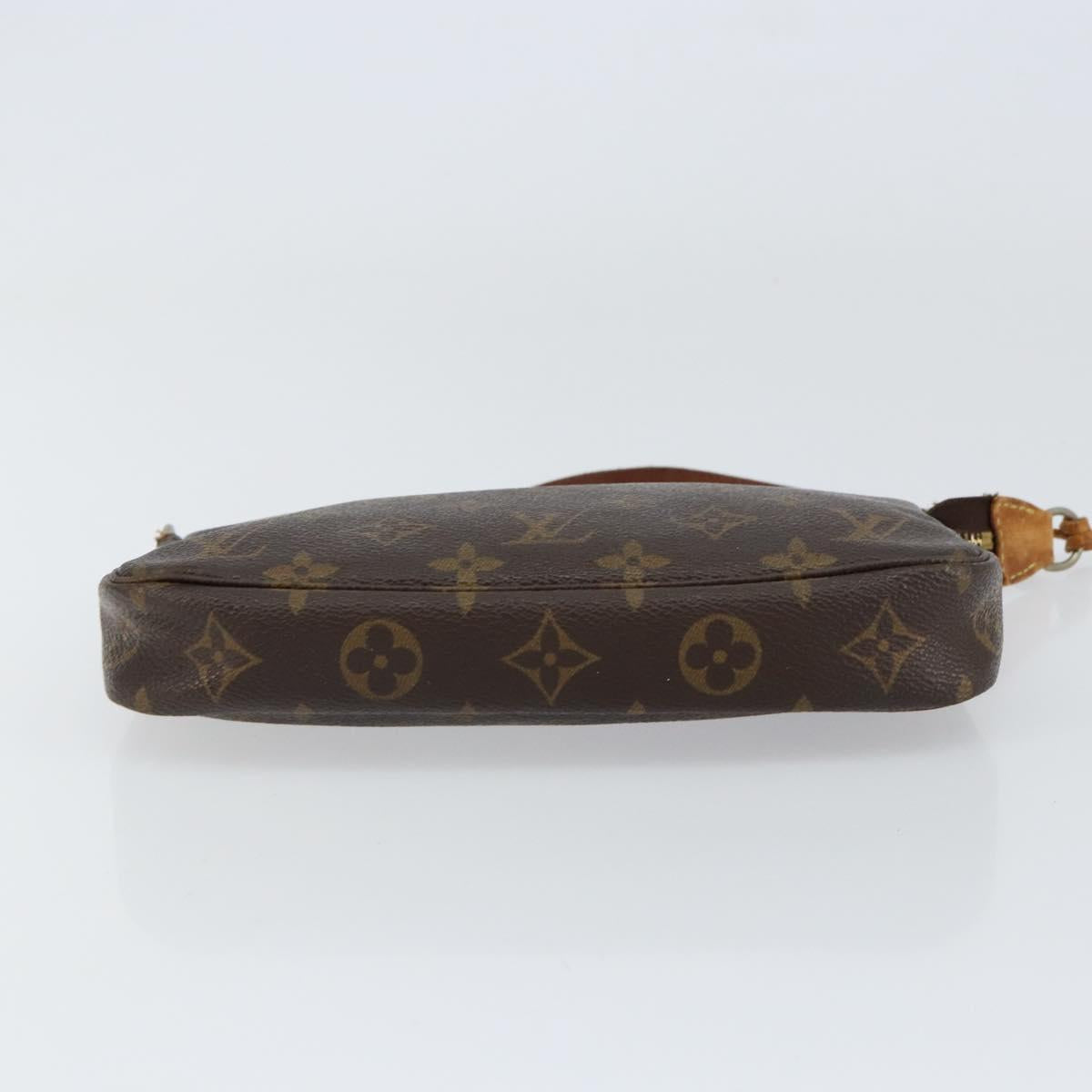 LOUIS VUITTON Monogram Pochette Accessoires Pouch M51980 LV Auth 155677
