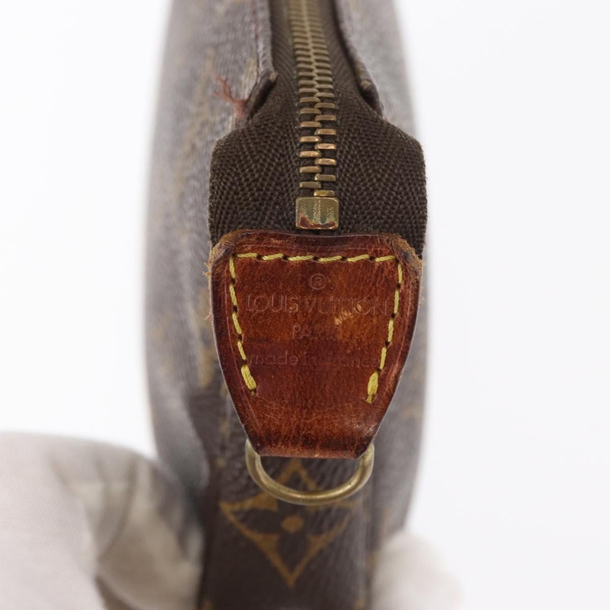 LOUIS VUITTON Monogram Pochette Accessoires Pouch M51980 LV Auth 155678