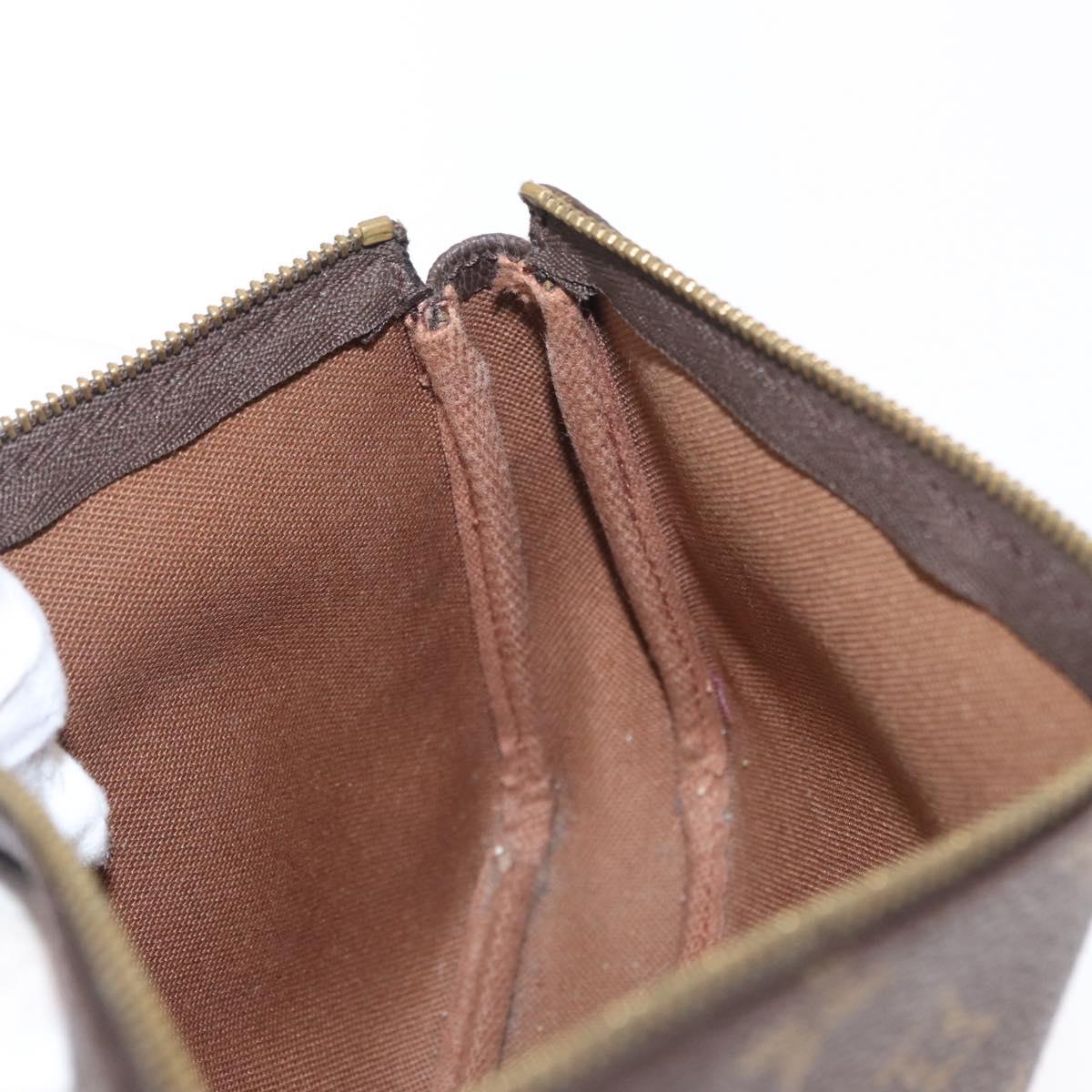 LOUIS VUITTON Monogram Pochette Accessoires Pouch M51980 LV Auth 155678