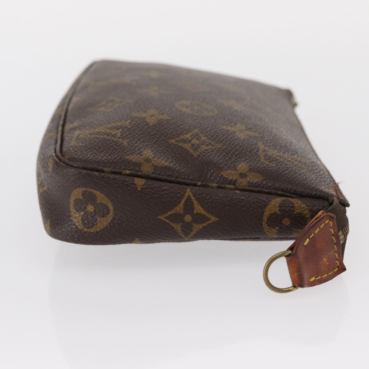 LOUIS VUITTON Monogram Pochette Accessoires Pouch M51980 LV Auth 155678
