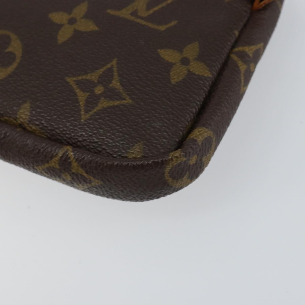 LOUIS VUITTON Monogram Sac Shopping Pouch LV Auth 155679