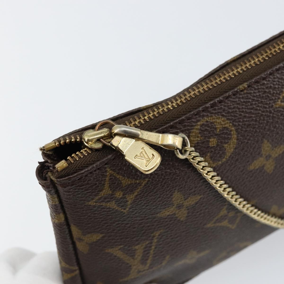LOUIS VUITTON Monogram Sac Shopping Pouch LV Auth 155679