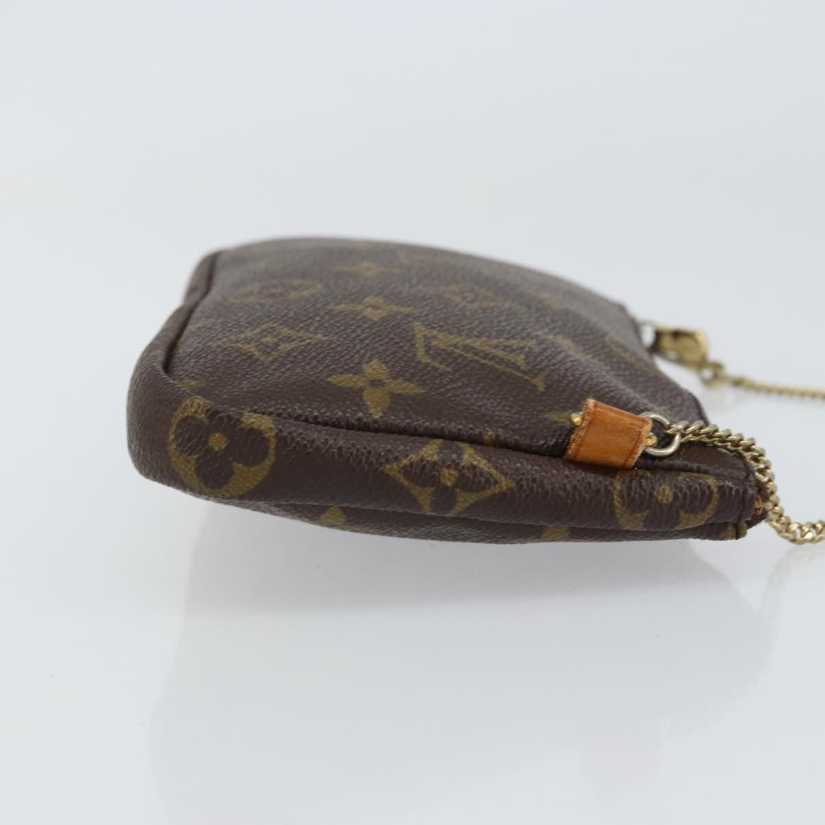 LOUIS VUITTON Monogram Sac Shopping Pouch LV Auth 155679