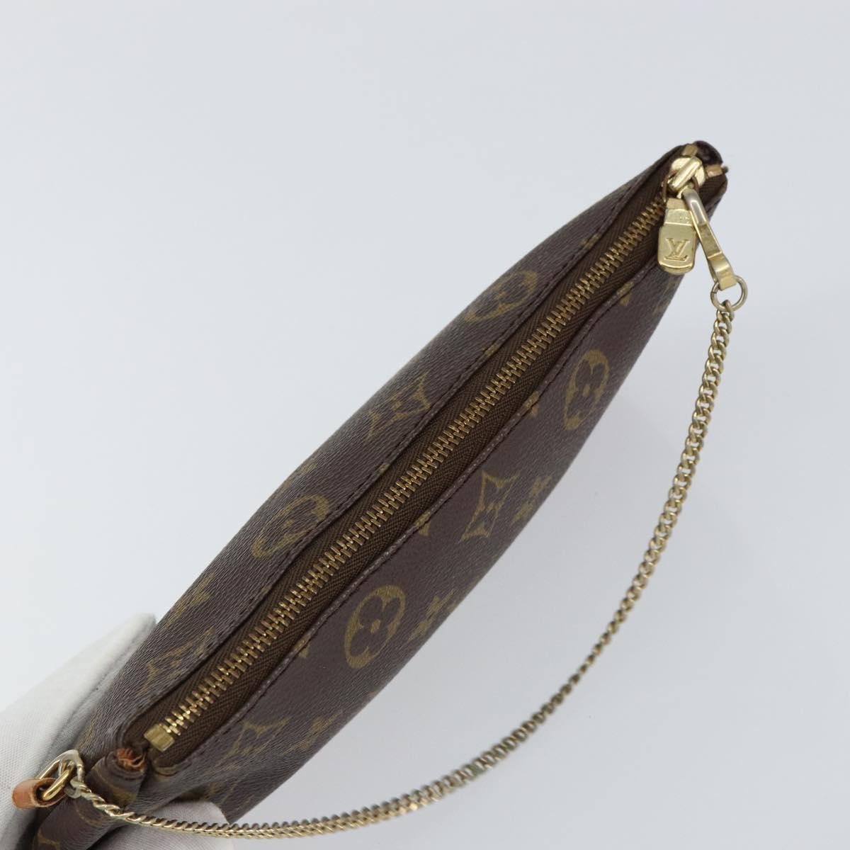 LOUIS VUITTON Monogram Sac Shopping Pouch LV Auth 155679