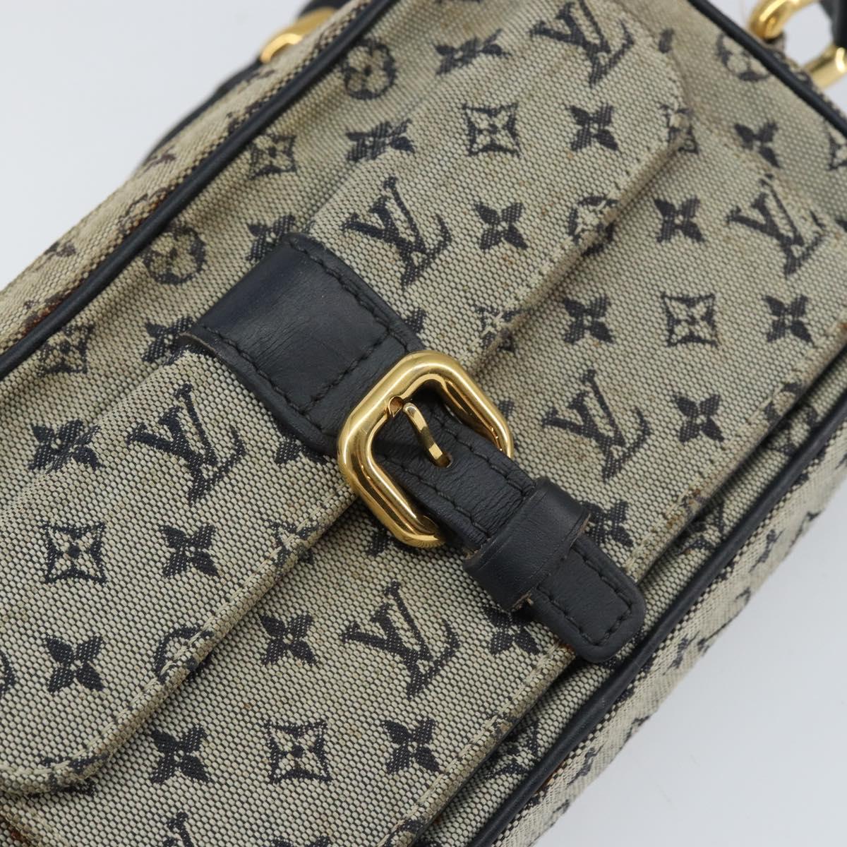 LOUIS VUITTON Monogram Mini Juliet MM Shoulder Bag Blue M92004 LV Auth 155680
