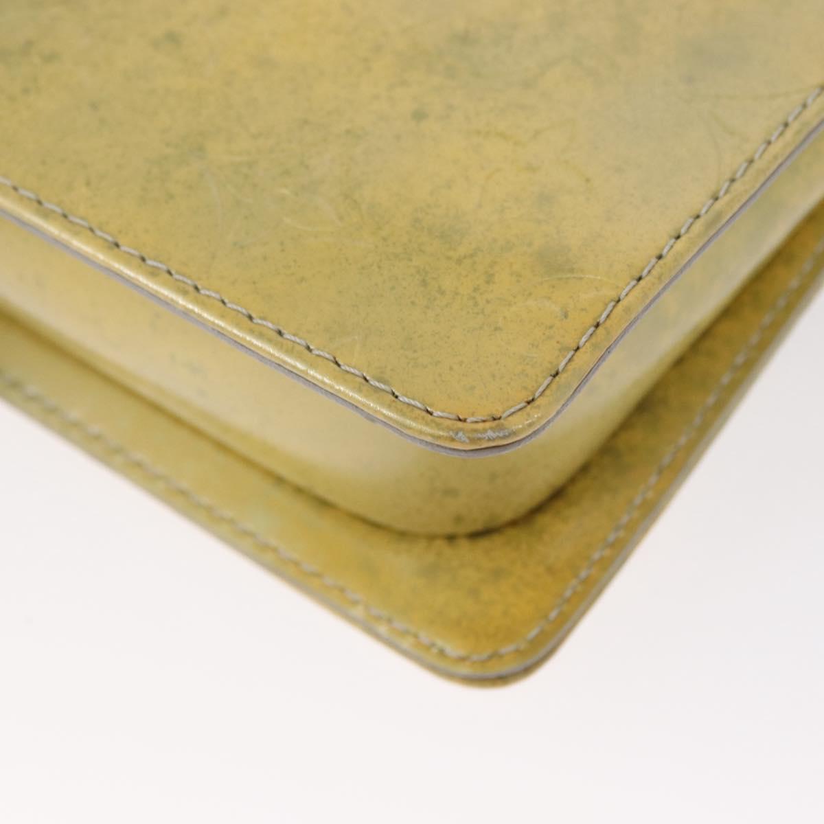 LOUIS VUITTON Monogram Vernis Motto Accessory Pouch Gris M91030 LV Auth 155682