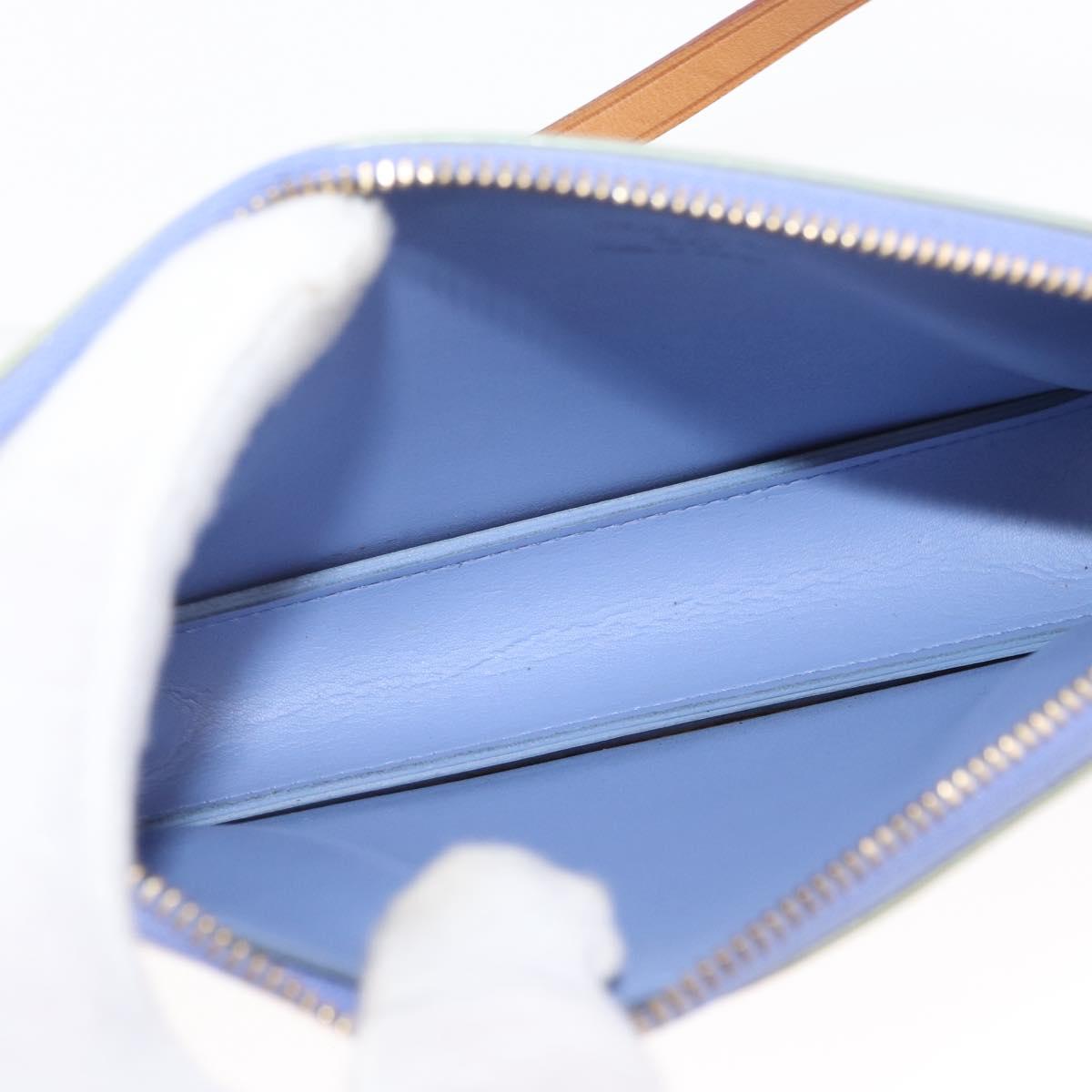 LOUIS VUITTON Monogram Vernis Lexington Pouch Lavande M91222 LV Auth 155683