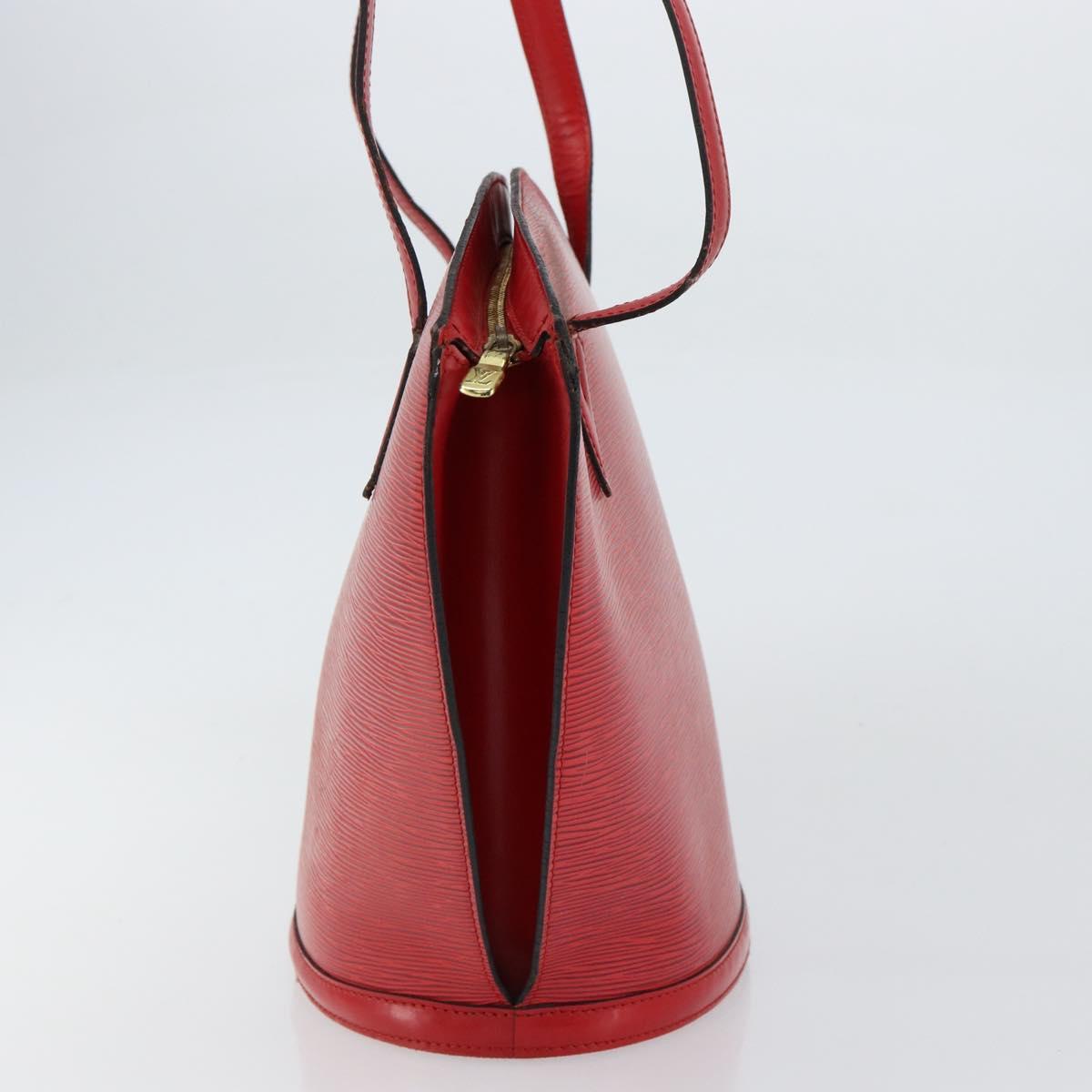 LOUIS VUITTON Epi Saint Jacques Shopping Shoulder Bag Red M52277 LV Auth 155685