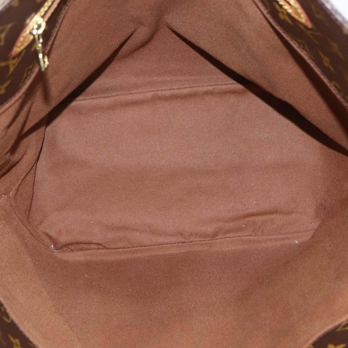 LOUIS VUITTON Monogram Sac Shopping Tote Bag M51108 LV Auth 155716