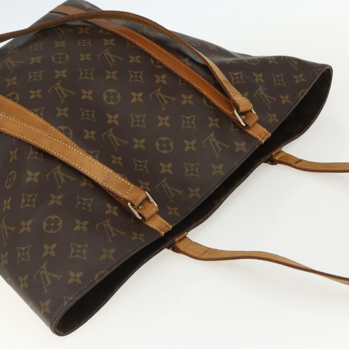 LOUIS VUITTON Monogram Sac Shopping Tote Bag M51108 LV Auth 155716