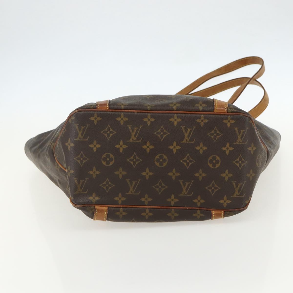 LOUIS VUITTON Monogram Sac Shopping Tote Bag M51108 LV Auth 155716