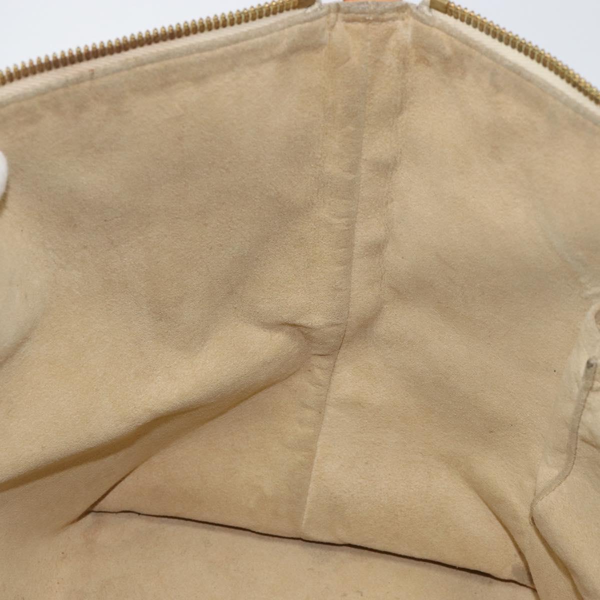 LOUIS VUITTON Damier Azur Saleya MM Tote Bag N51185 LV Auth 155717