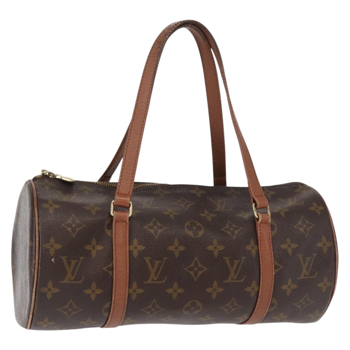 LOUIS VUITTON Monogram Papillon 30 Hand Bag M51385 LV Auth 155719