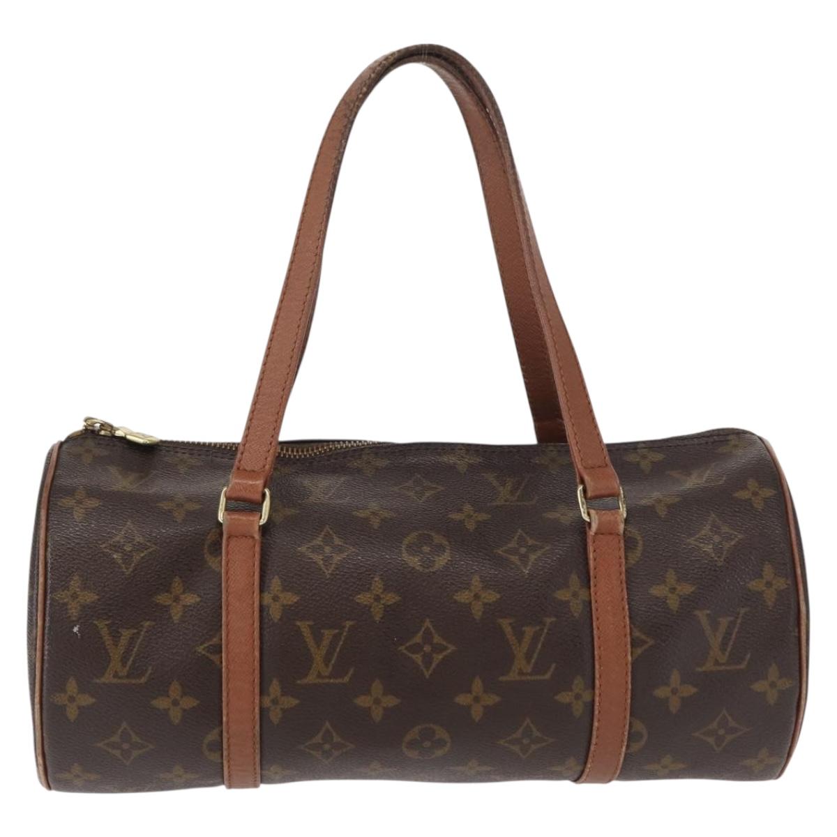 LOUIS VUITTON Monogram Papillon 30 Hand Bag M51385 LV Auth 155719