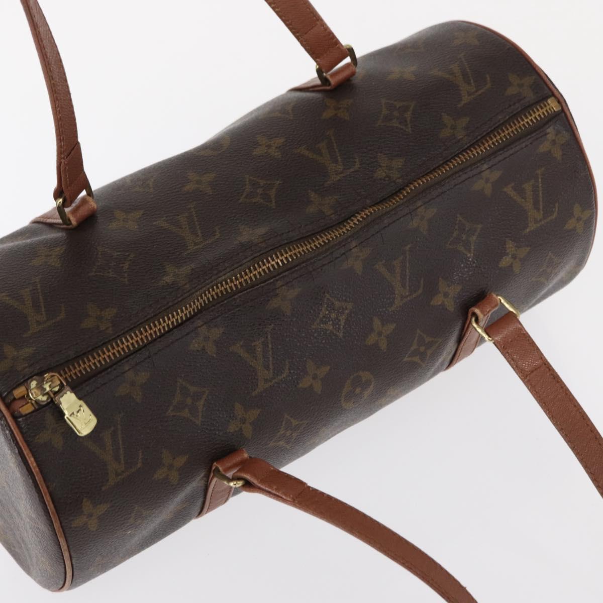 LOUIS VUITTON Monogram Papillon 30 Hand Bag M51385 LV Auth 155719