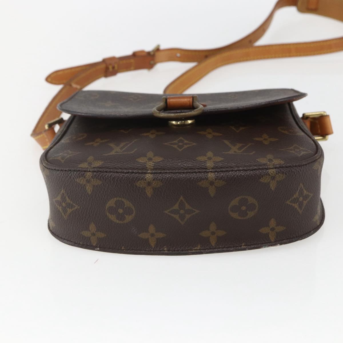 LOUIS VUITTON Monogram Saint Cloud MM Shoulder Bag M51243 LV Auth 155720