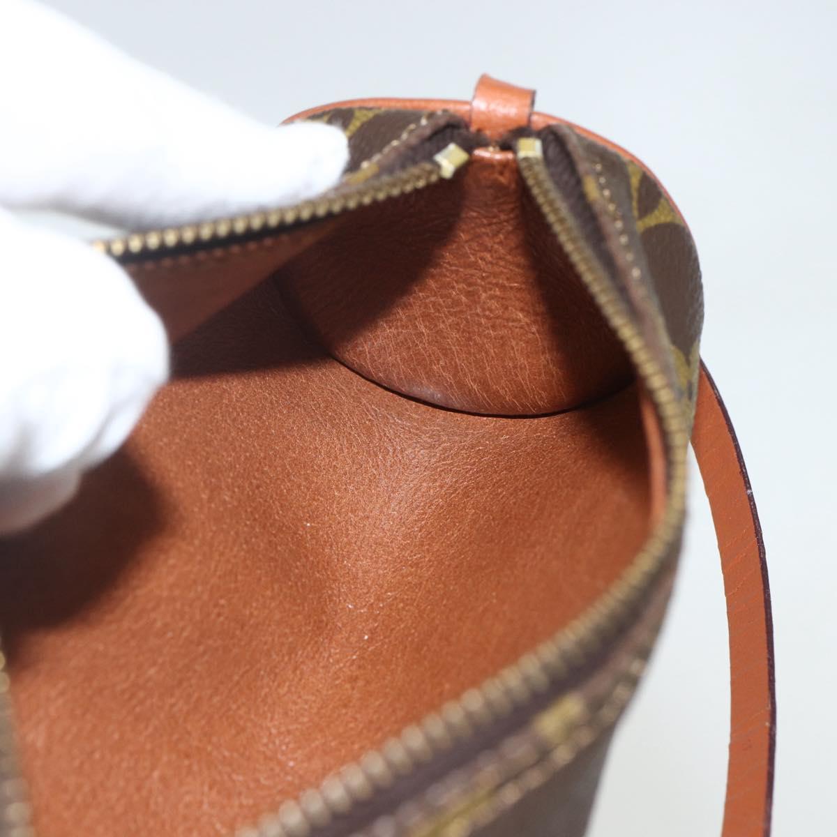 LOUIS VUITTON Monogram Papillon Pouch LV Auth 155722