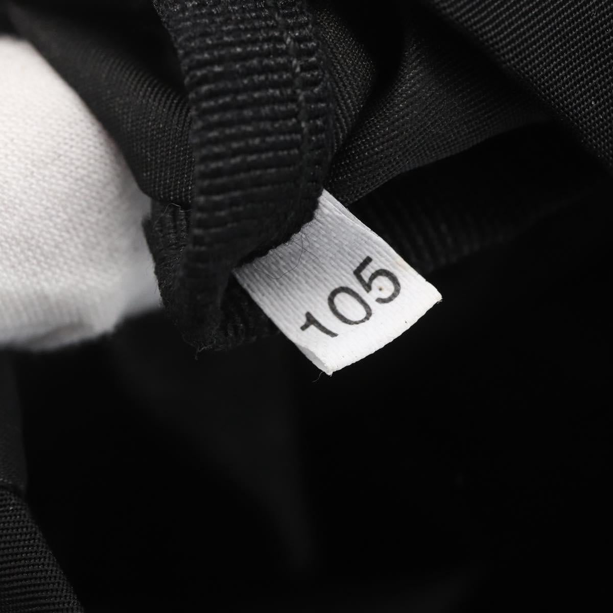 PRADA Purse Pouch Nylon Black Auth 155750V