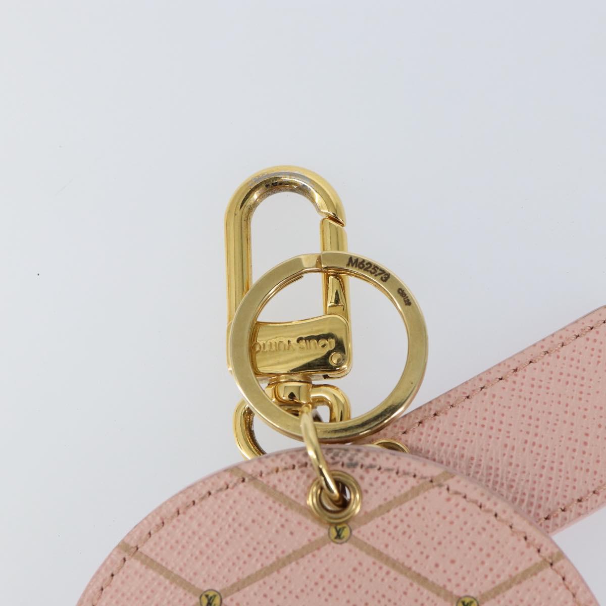 LOUIS VUITTON Damier Azur Porte Cles Illustrious Summer Trunk LV Auth 155752V