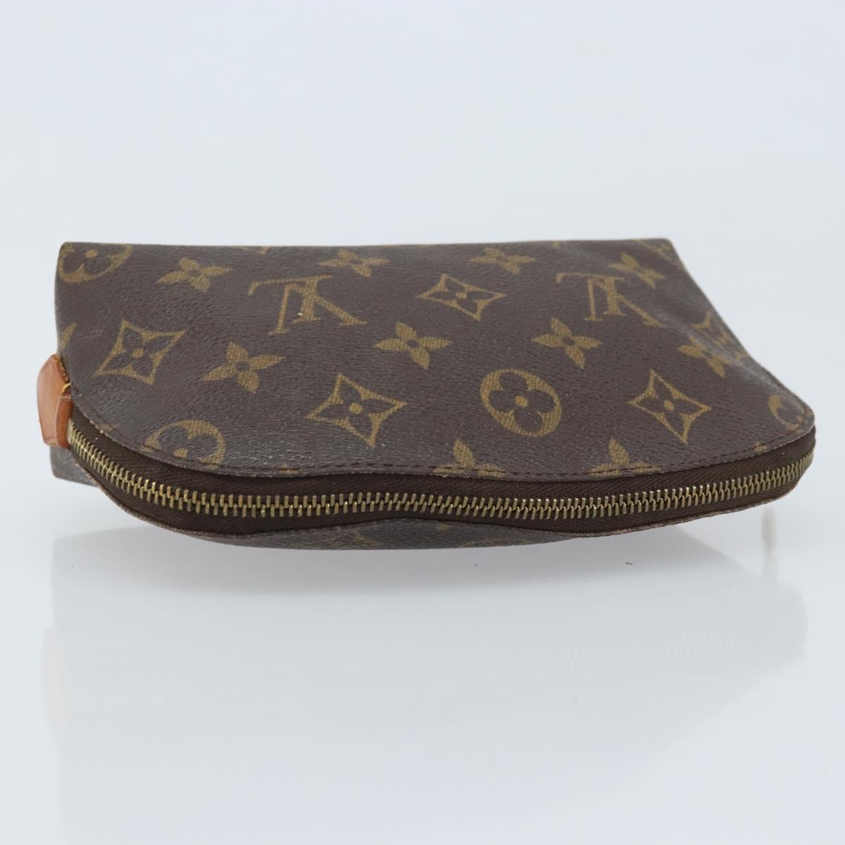 LOUIS VUITTON Monogram Pochette Cosmetic PM Pouch M43998 LV Auth 155787
