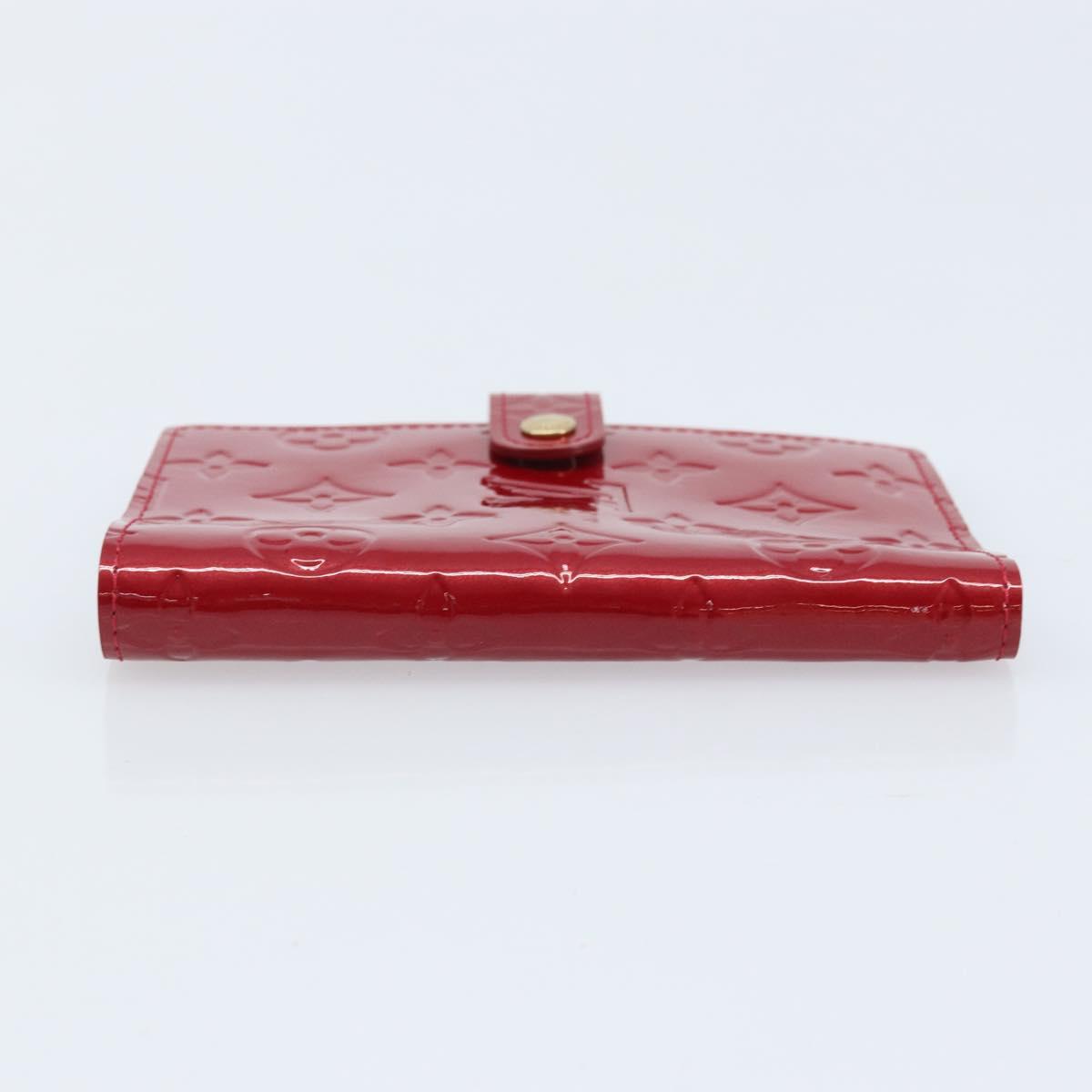 LOUIS VUITTON Vernis Agenda PM Day Planner Pomme D'amour R21016 LV Auth 155789A