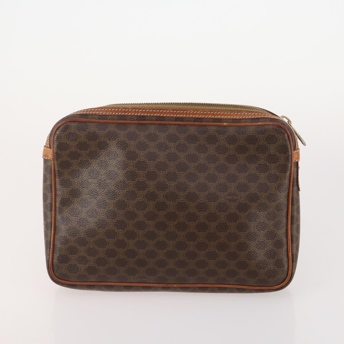 LOUIS VUITTON Saint Laurent Celine Hermes Gucci Bag PVC 7 Set Beige Auth 155795