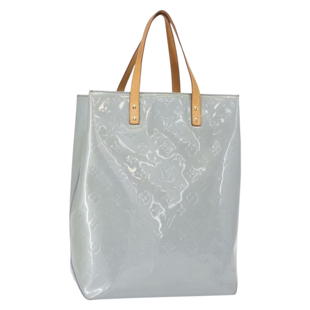 LOUIS VUITTON Monogram Vernis Reade MM Hand Bag Lavande M91226 LV Auth 155901
