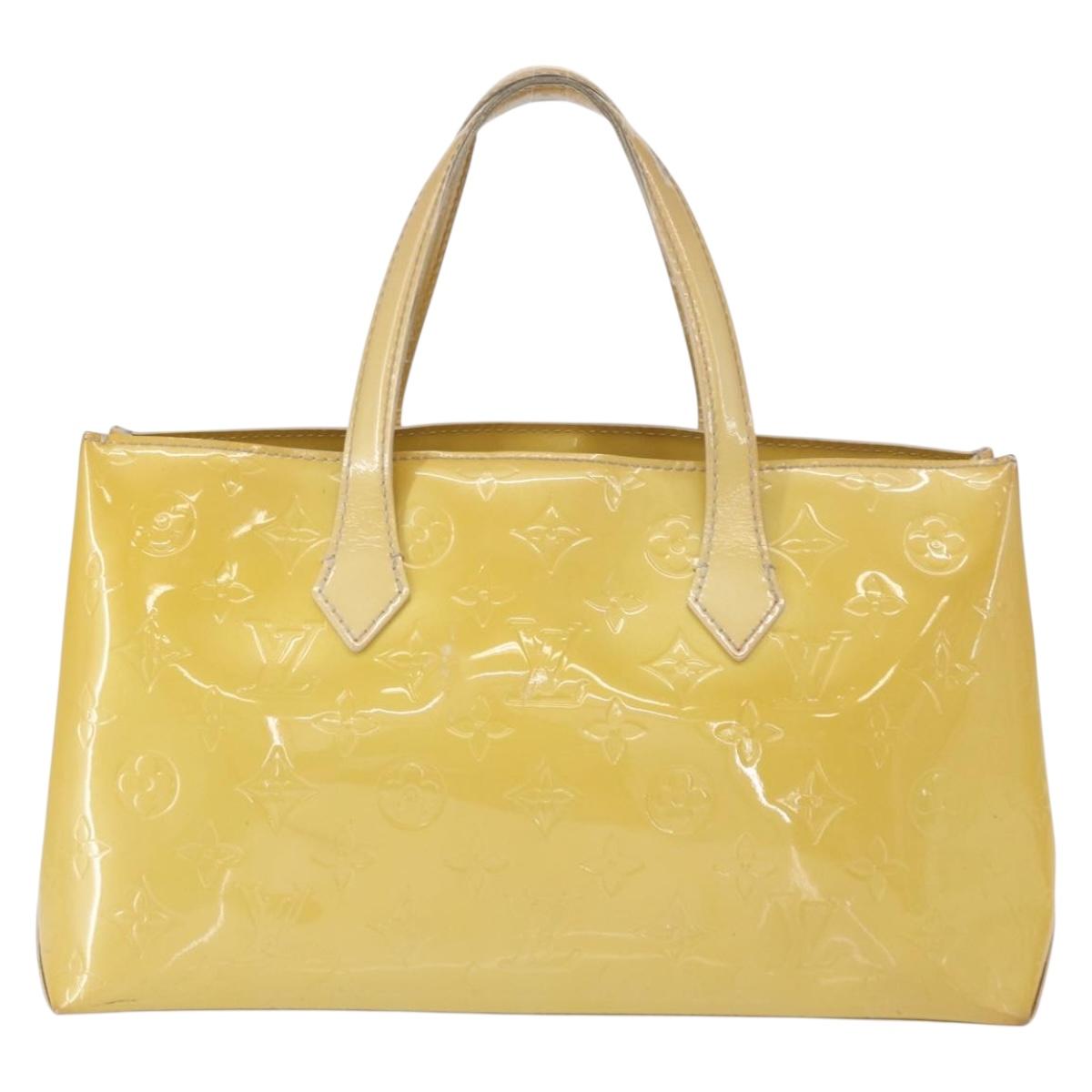 LOUIS VUITTON Monogram Vernis Wilshire PM Bag Jone passion M91725 LV Auth 155902