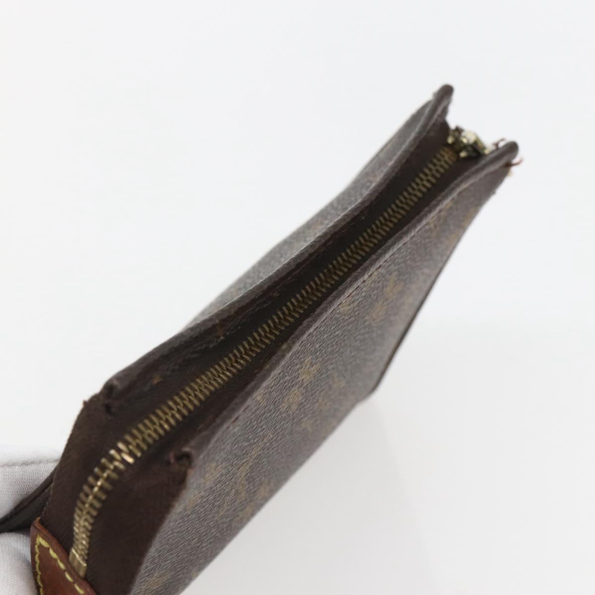 LOUIS VUITTON Monogram Poche Toilette 15 Pouch M47546 LV Auth 155905