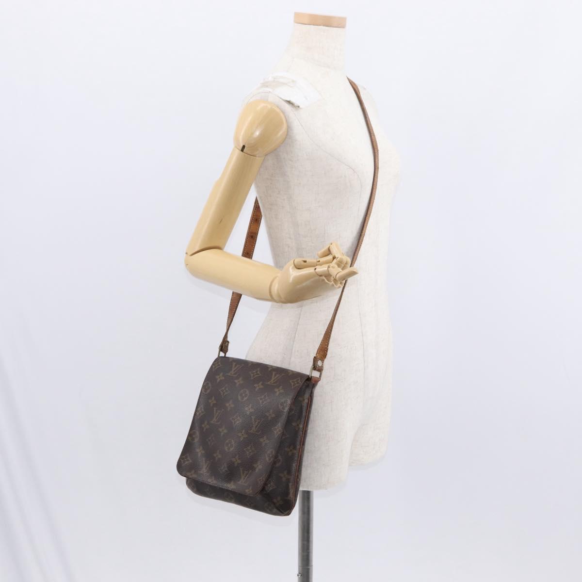 LOUIS VUITTON Monogram Musette Salsa Long Shoulder Bag M51387 LV Auth 155908