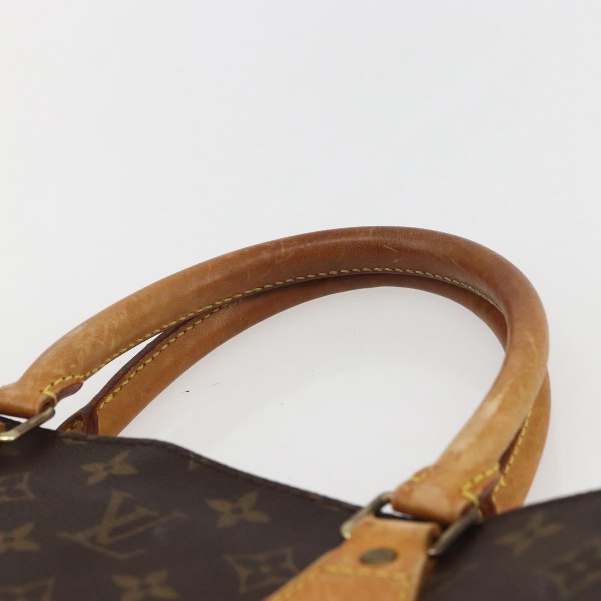 LOUIS VUITTON Monogram Sac Plat Hand Bag M51140 LV Auth 155912