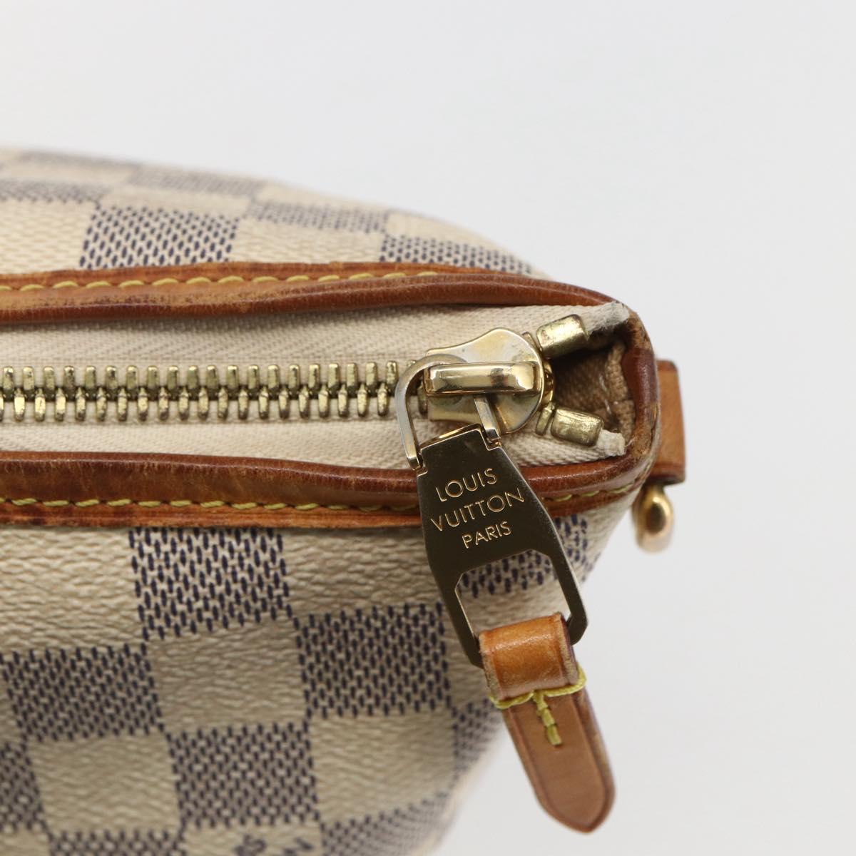 LOUIS VUITTON Damier Azur Riviera MM Hand Bag 2way N48252 LV Auth 155915
