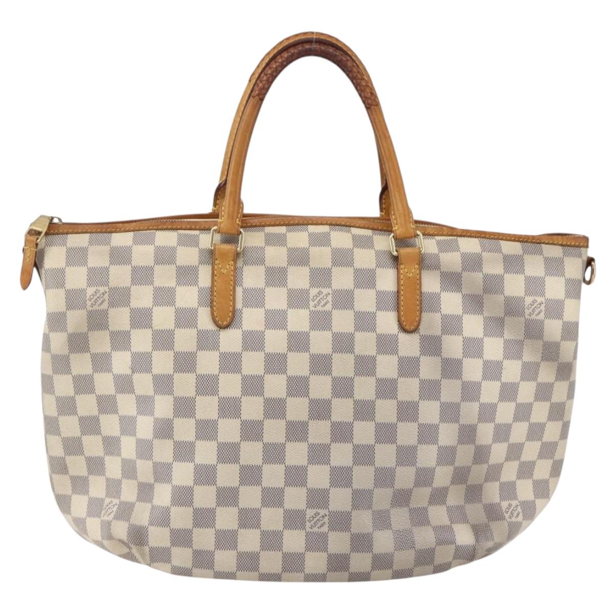 LOUIS VUITTON Damier Azur Riviera MM Hand Bag 2way N48252 LV Auth 155915