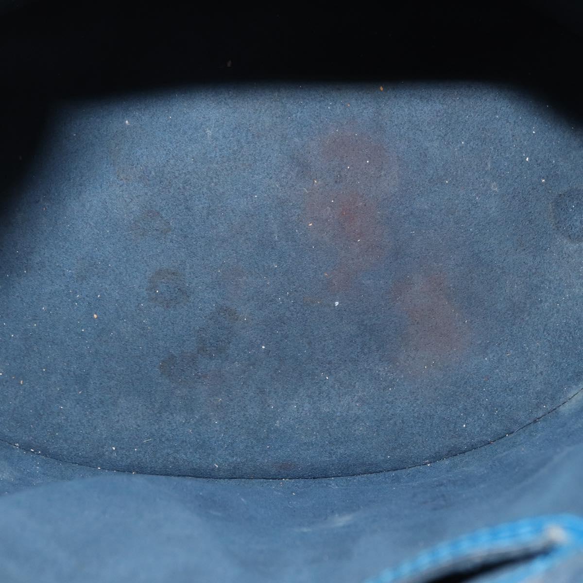 LOUIS VUITTON Epi Cluny Shoulder Bag Blue M52255 LV Auth 155917