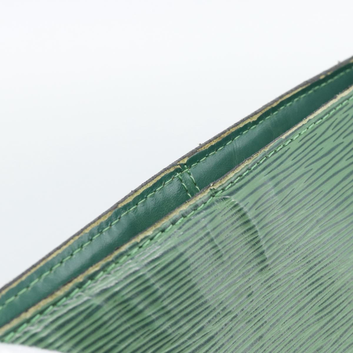LOUIS VUITTON Epi Lussac Shoulder Bag Green M52284 LV Auth 155920