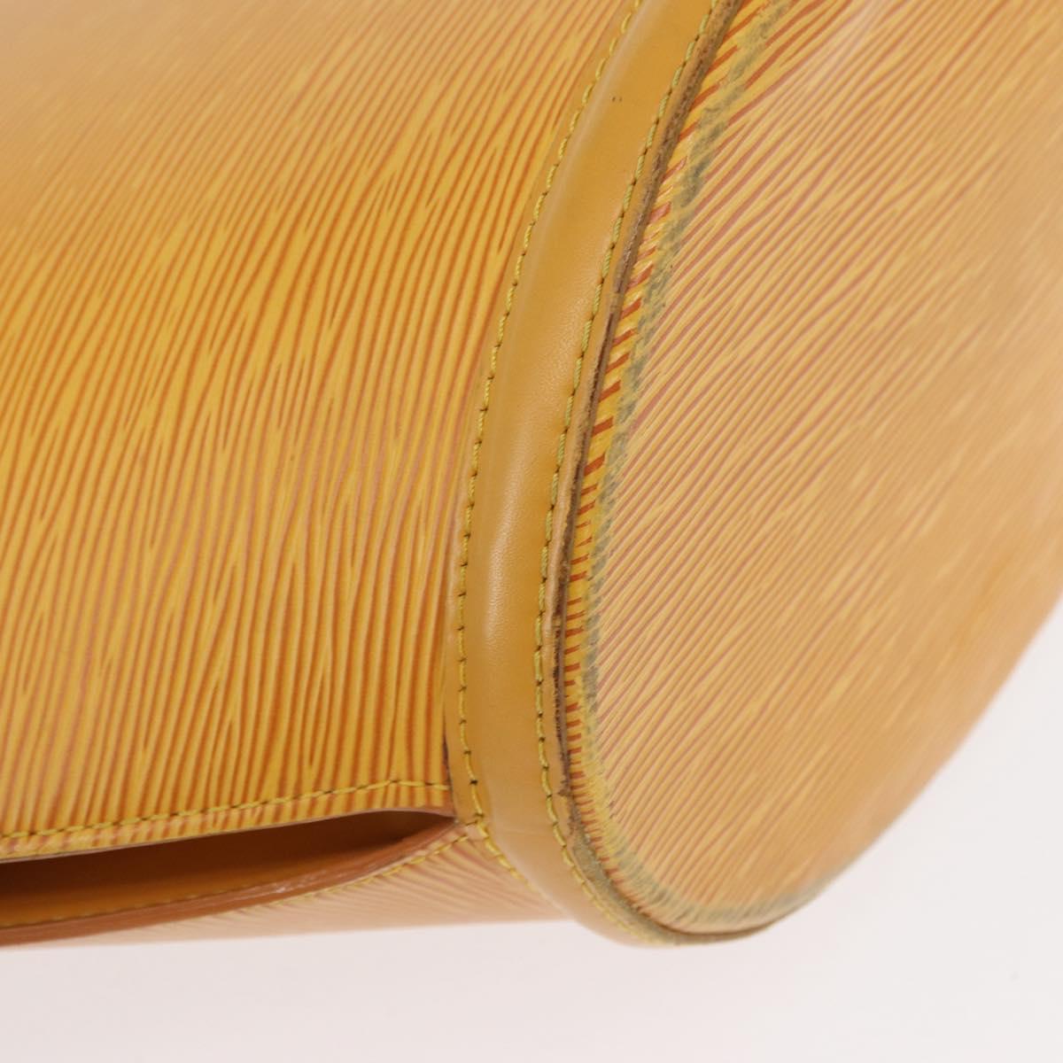 LOUIS VUITTON Epi Saint Jacques Shopping Shoulder Bag Yellow M52269 Auth 155921