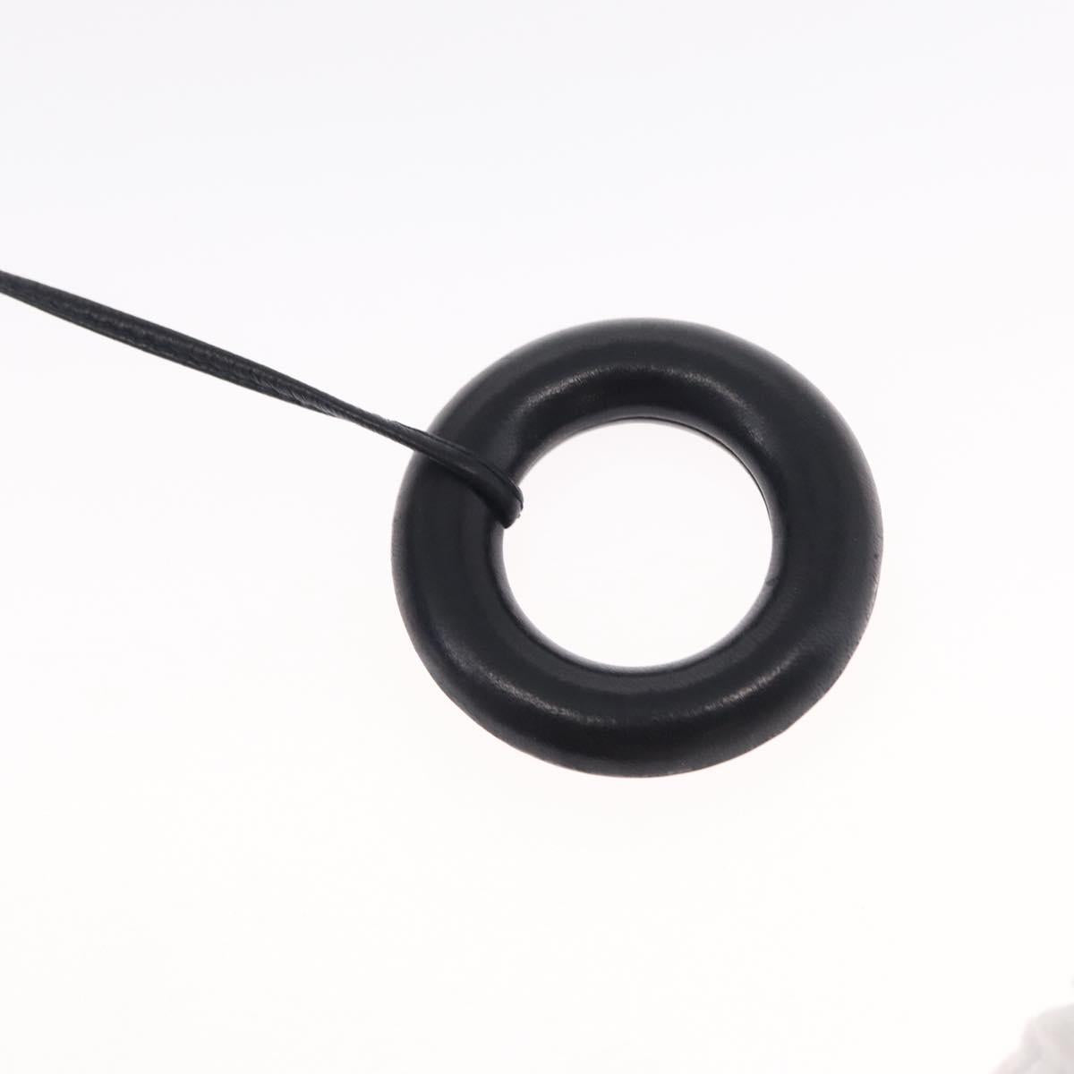 LOEWE Shoulder Bag Suede Leather Blue Auth 155939