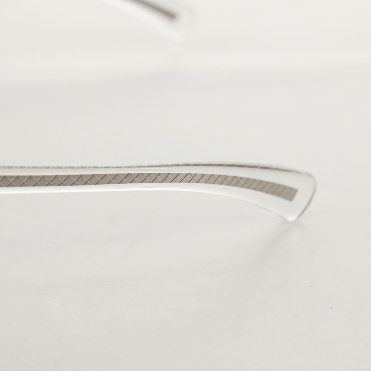 CHANEL Sunglasses plastic Blue CC Auth 155953M