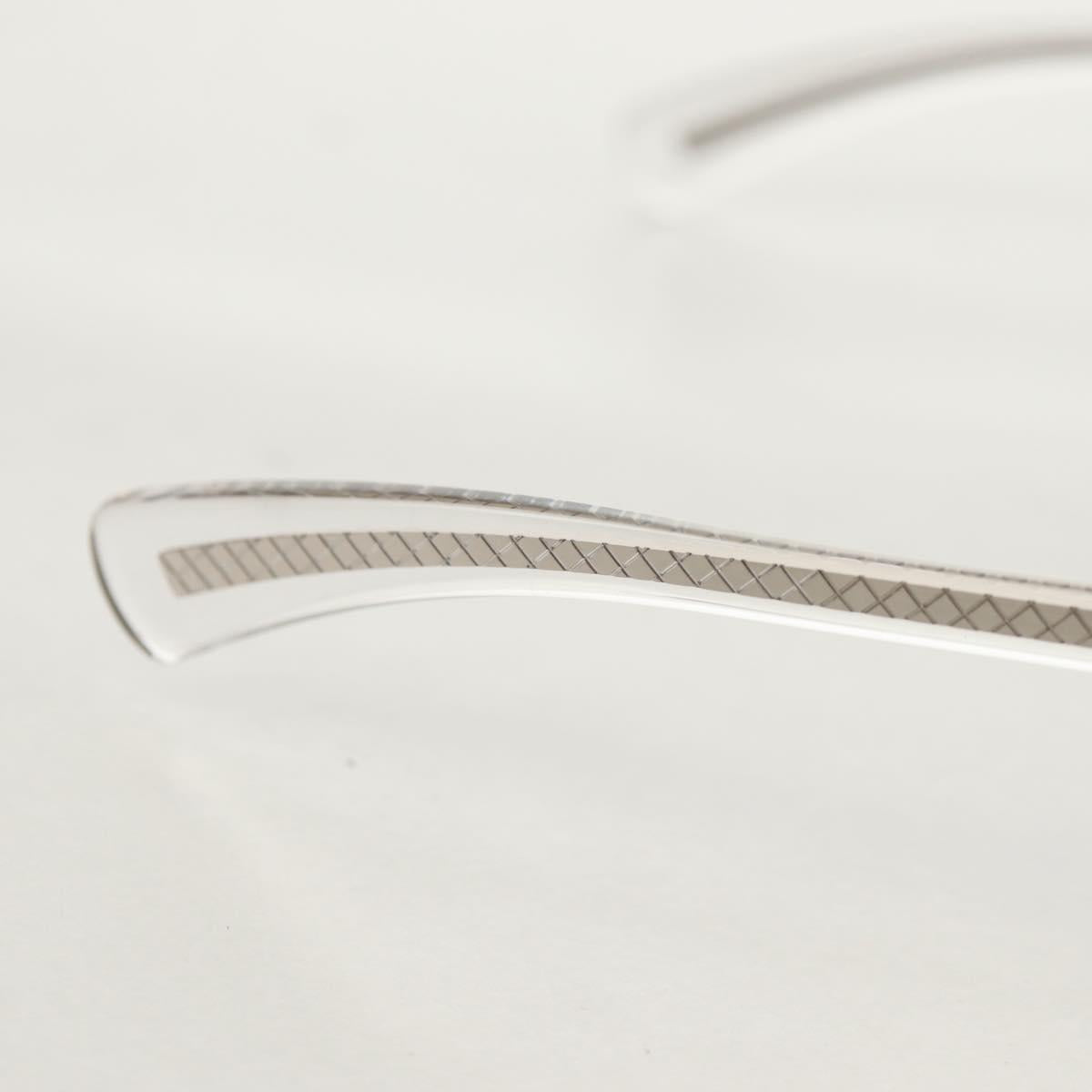 CHANEL Sunglasses plastic Blue CC Auth 155953M