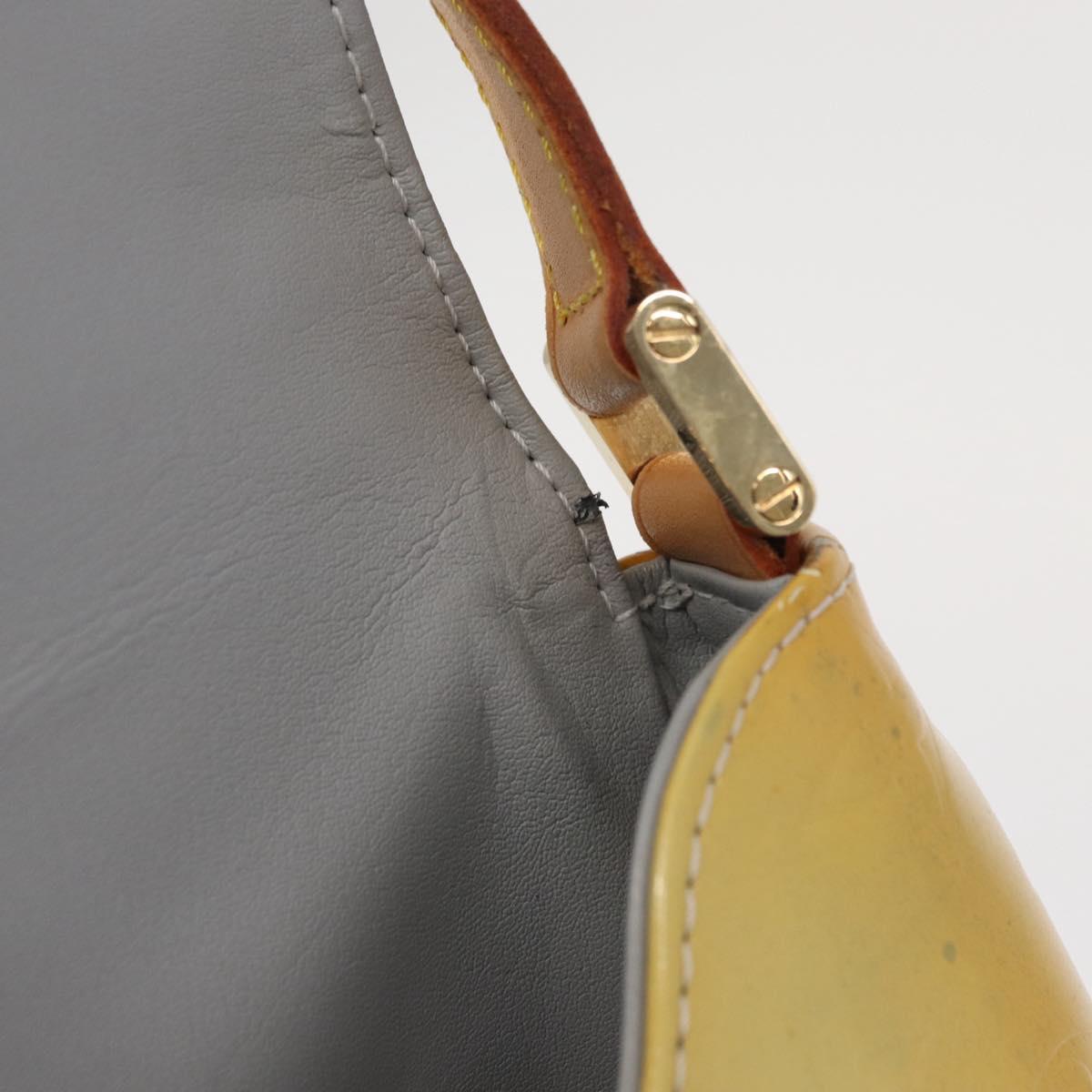 LOUIS VUITTON Monogram Vernis Thompson Street Bag Gris M91008 LV Auth 155972