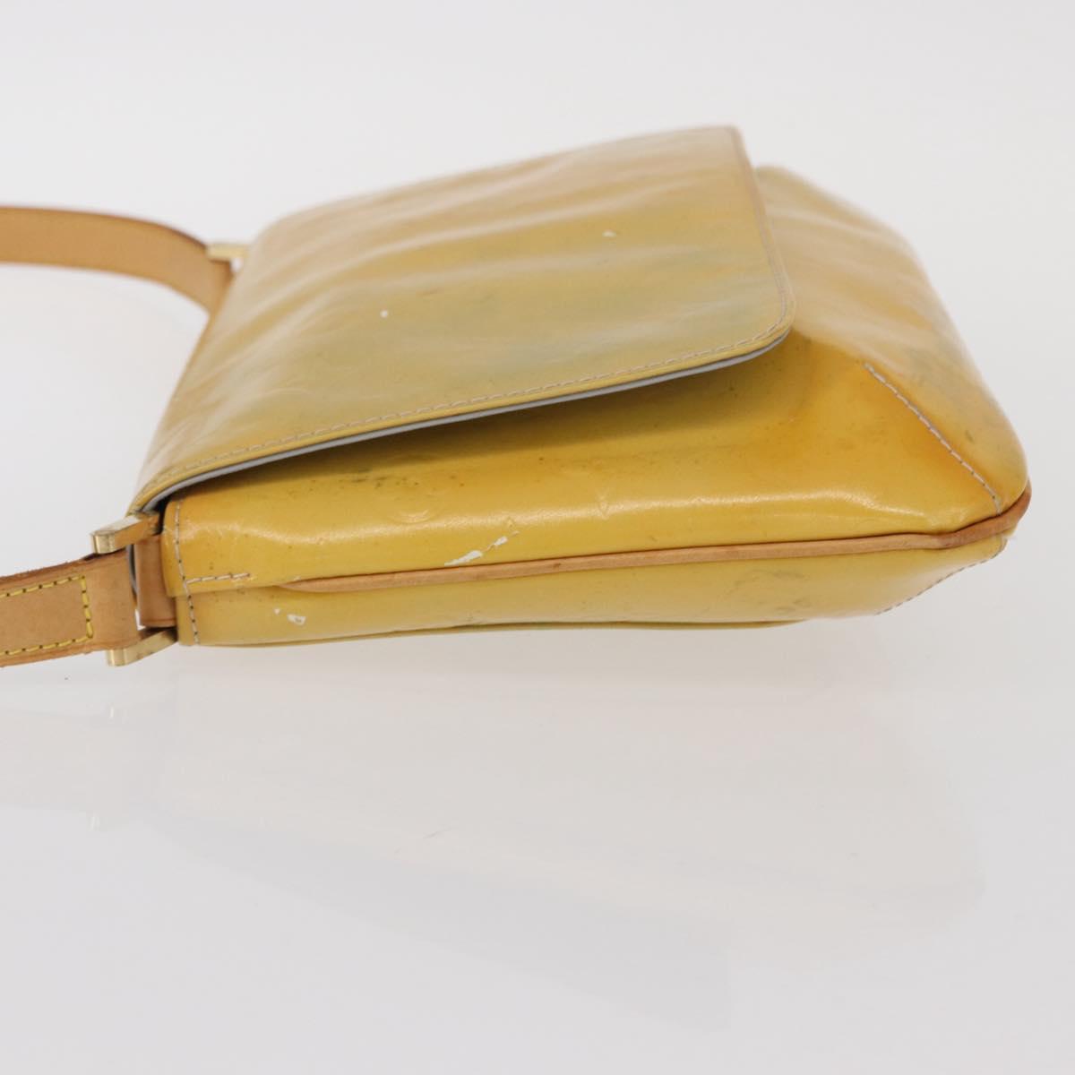 LOUIS VUITTON Monogram Vernis Thompson Street Bag Gris M91008 LV Auth 155972