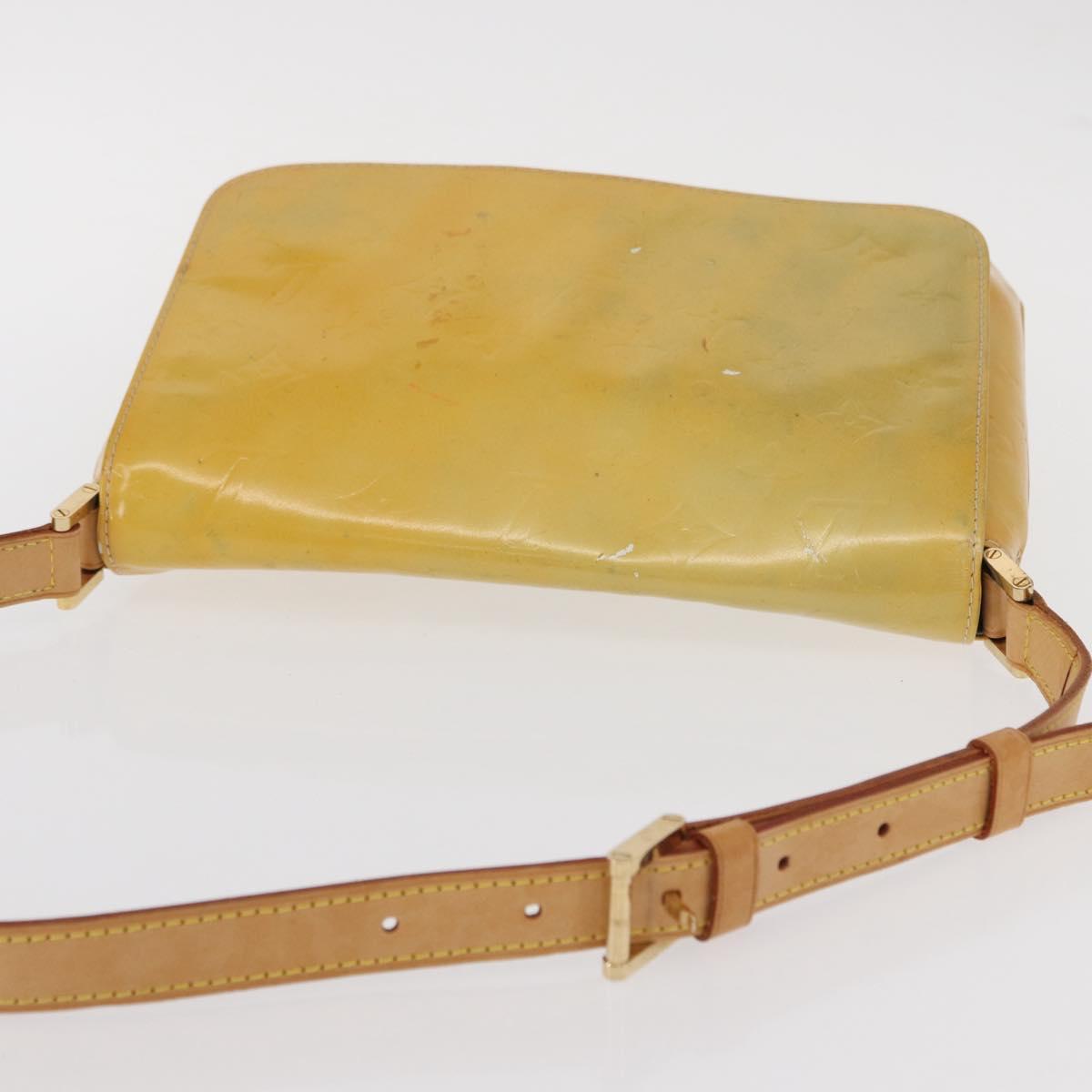 LOUIS VUITTON Monogram Vernis Thompson Street Bag Gris M91008 LV Auth 155972