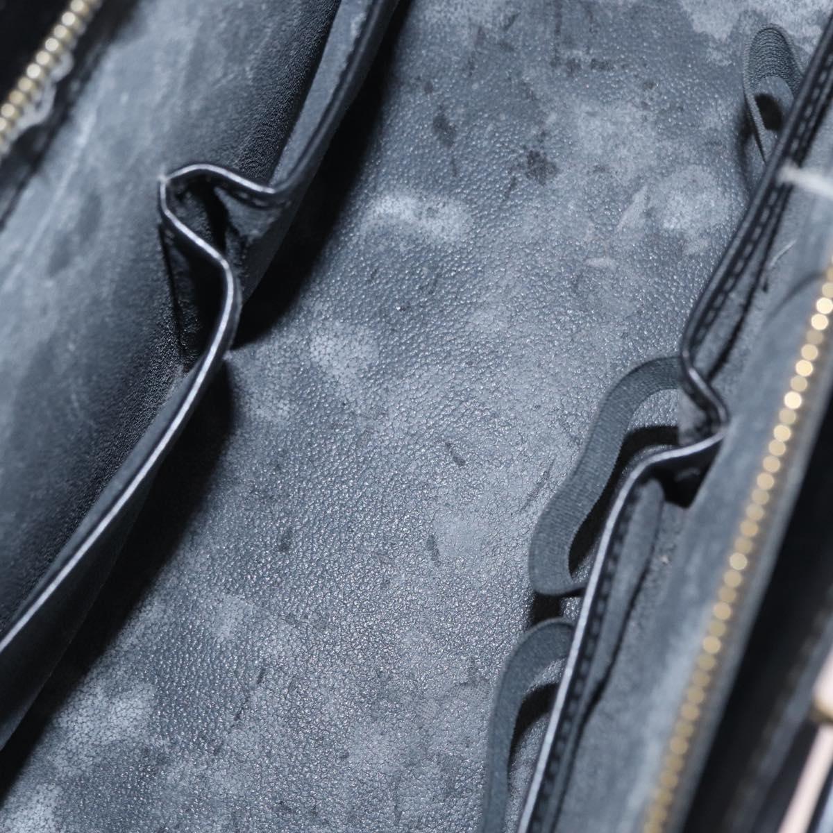 LOUIS VUITTON Epi Riviera Hand Bag Noir Black M48182 LV Auth 155973